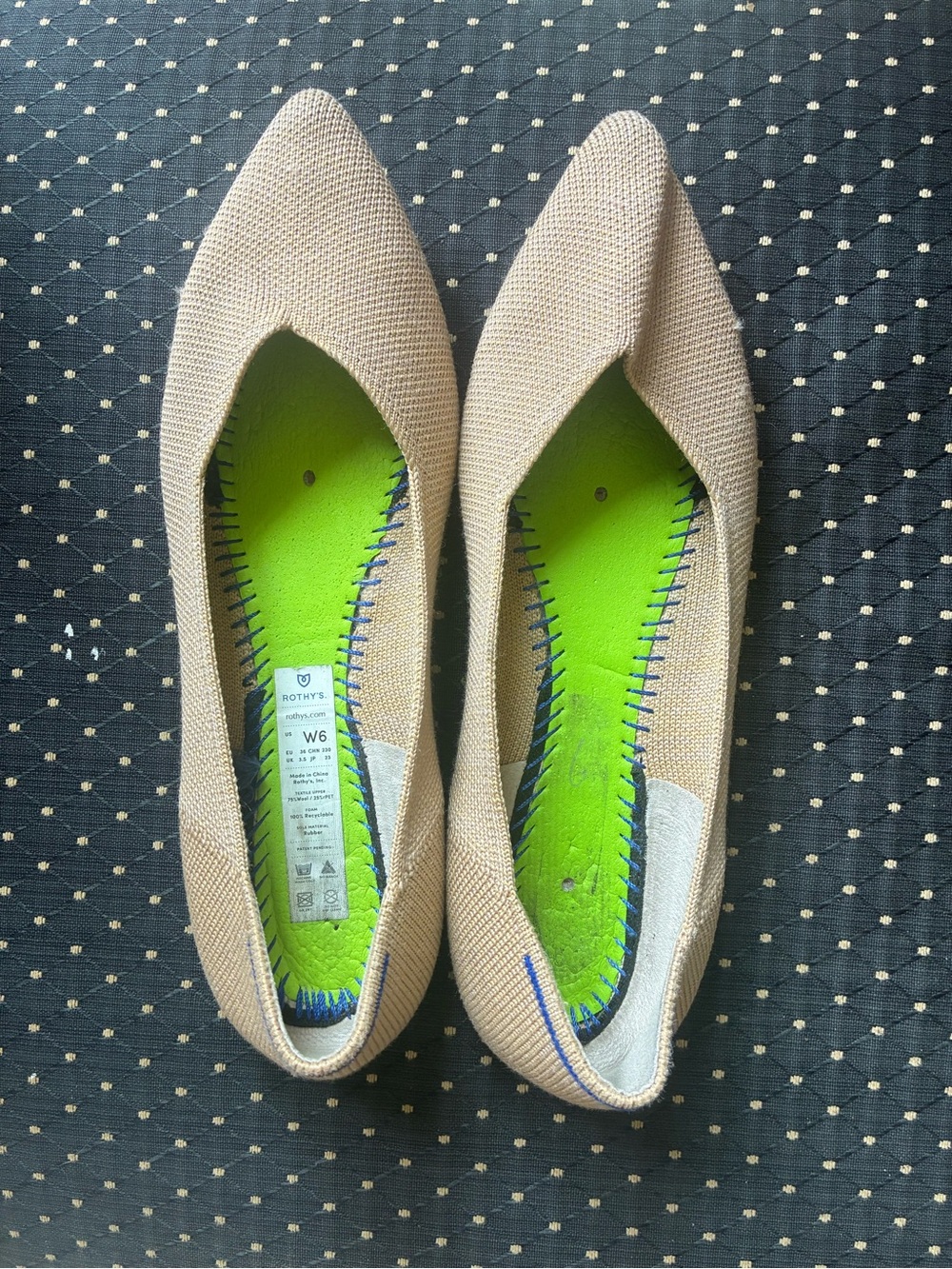 Rothy’s W6 Tan
